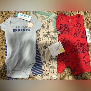 Little Brother Baby Boy Bundle NWT 3m